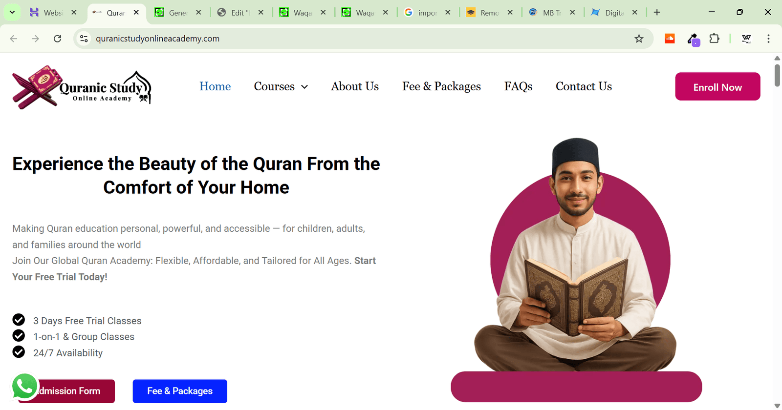 Quranic Study Online Academy preview