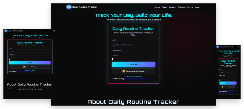Daily Routine Tracker preview