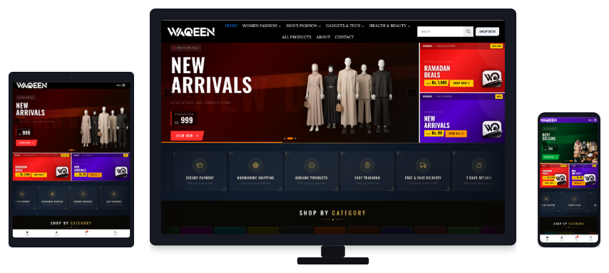 Waqeen Shop preview